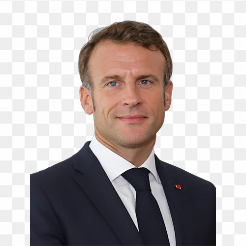 Emmanuel Macron president of france png image